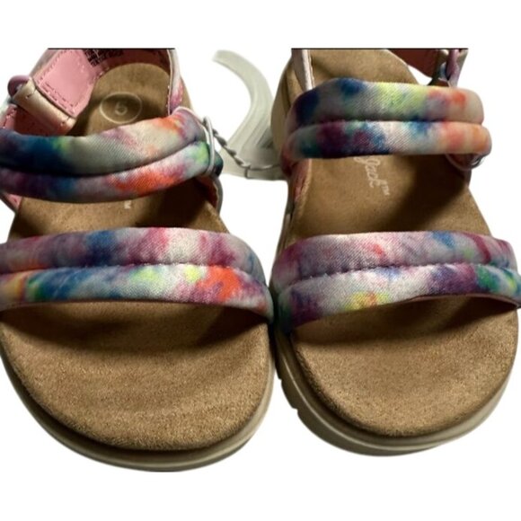 Cat & Jack Toddler Girls Chaya Footbed Sandals Size 5 - Picture 3 of 6